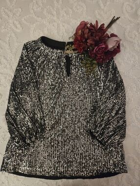 Vince Camuto Sequin Blouse
